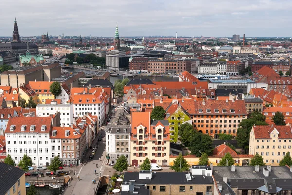 Copenhagen, Denmark, panoramic view — Stock Photo, Image