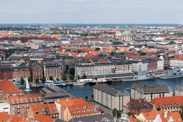 Copenhaga, Dinamarca, vista panorâmica — Fotografia de Stock