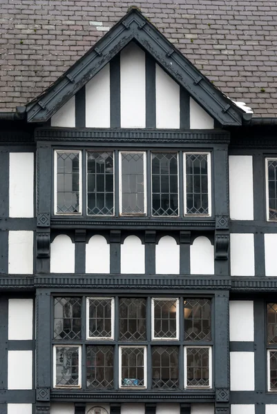 Chester, Anglii, średniowiecznej architektury — Zdjęcie stockowe