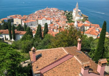 Piran, Slovenya, panorama