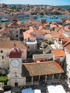 Trogir (trau), Hırvatistan, panorama