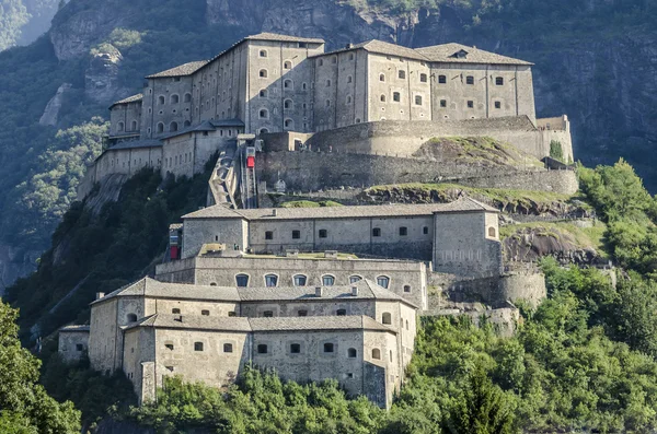 Fort Bard, Aosta Valley — Zdjęcie stockowe