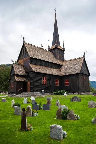 Iglesia Lom, Noruega — Foto de Stock