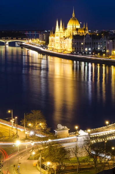 Budapeşte, Macaristan Parlamento Binası — Stok fotoğraf