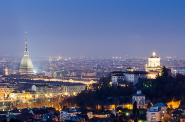 Torino (torino), gece panorama