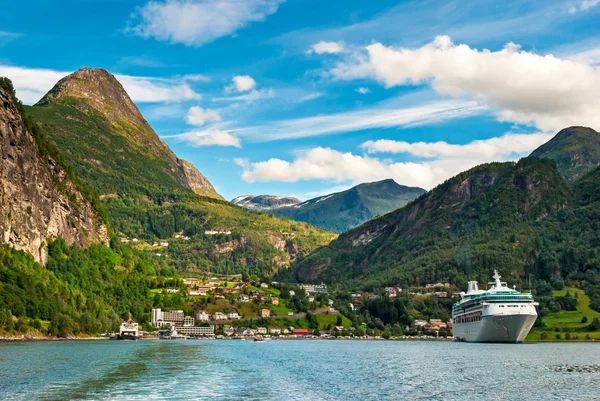 Norway, Geiranger fjord — Stock Photo, Image