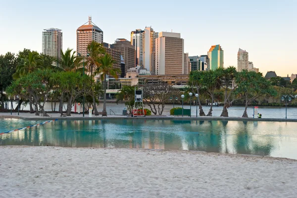 Brisbane, praia de ruas — Fotografia de Stock