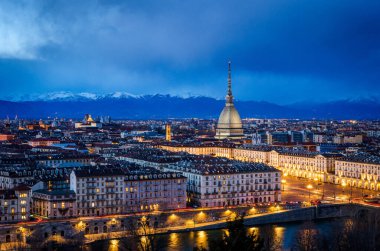 Turin (Torino) cityscape with the Mole Antonelliana