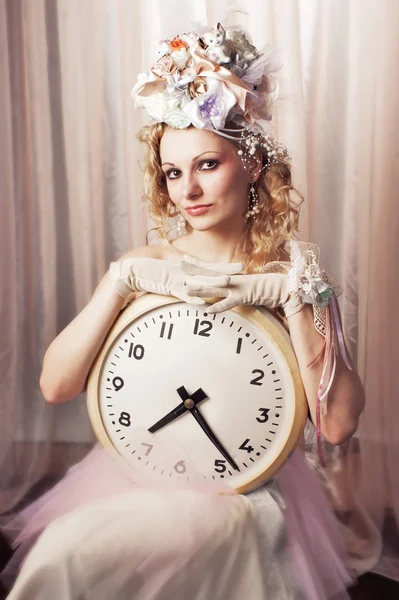 Lady čas — Stock fotografie