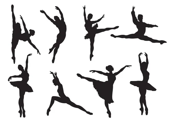 bale dansçıları Silhouettes
