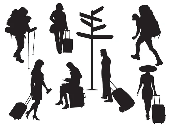turist Silhouettes