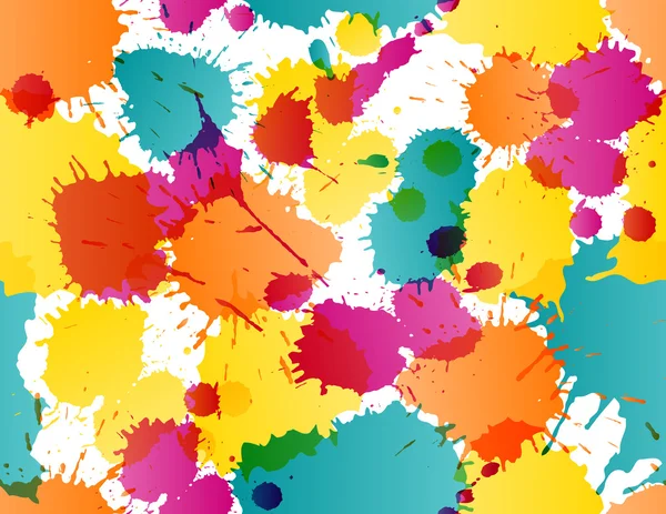 Modèle éclaboussures colorées — Image vectorielle