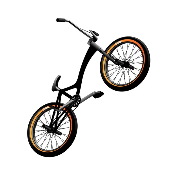 BMX bisiklet — Stok Vektör