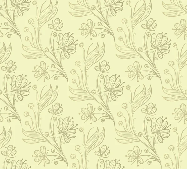 Floral seamless pattern — Stock Vector