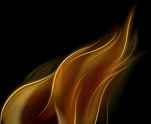 Fond de feu abstrait — Image vectorielle