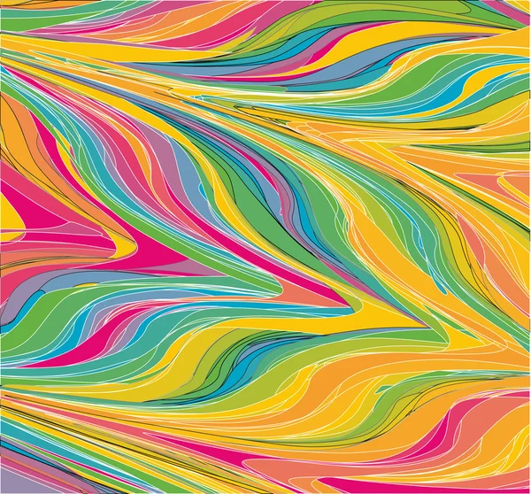 Colorful ebru background — Stock Vector