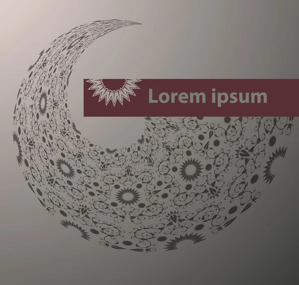 Modèle de conception d'ornement géométrique — Image vectorielle