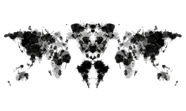 Rorschach test — Stock Vector