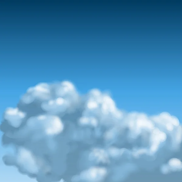 Cloudscape achtergrond — Stockvector