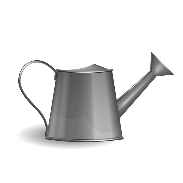 Watering can isolated on white — Stock Vector