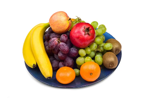 접시에 과일 — 스톡 사진