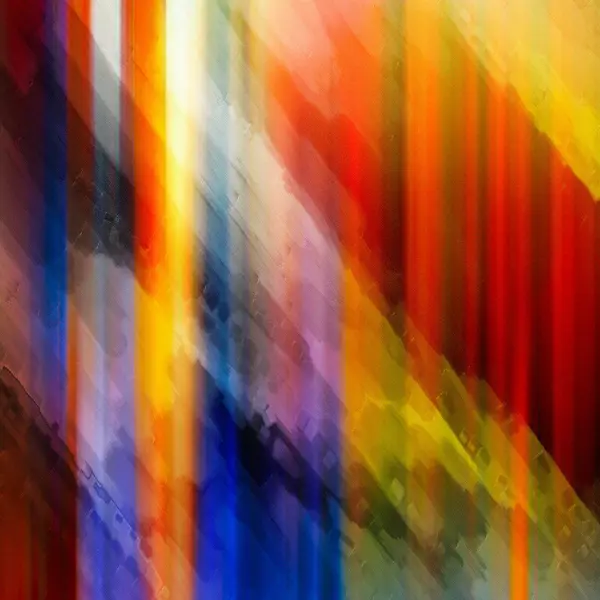 Colorful oil paint square background — Stock Photo, Image