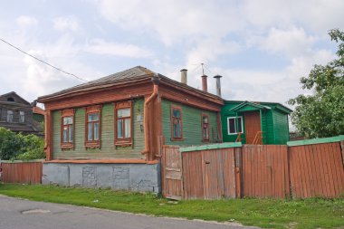 eski ahşap evi, kolomna