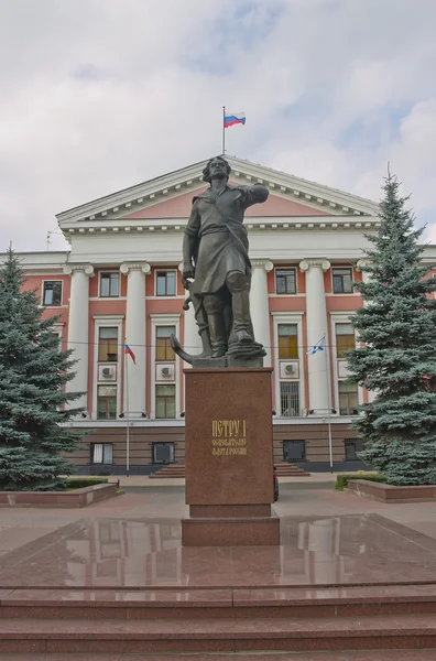 纪念碑为彼得大帝的加里宁格勒，俄罗斯 — 图库照片