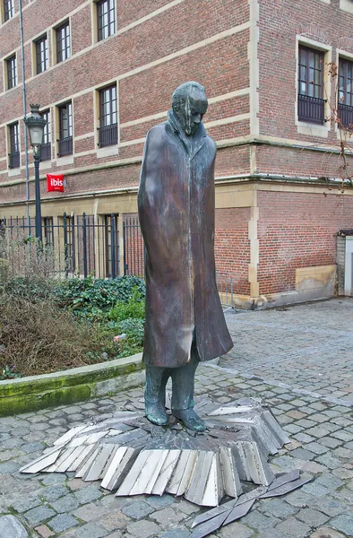 Monumento a Bela Bartok. Bruselas, Bélgica —  Fotos de Stock