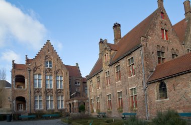 Eski St john's Hastanesi. Bruges, Belçika