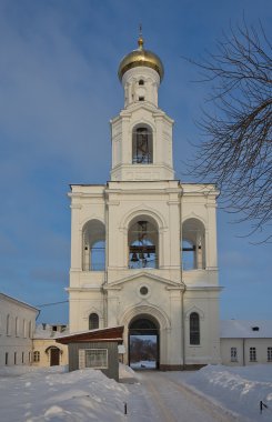 Aziz george Manastırı Belltower (1841). Novgorod, Rusya Federasyonu