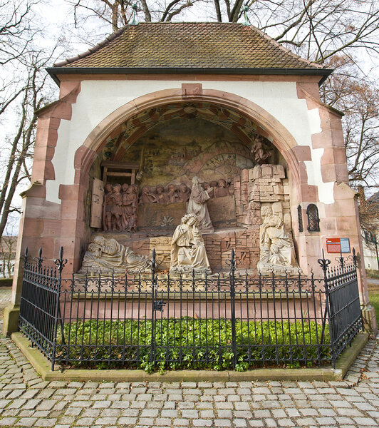 Monument Mount of Olives (1524). Offenburg, Germany