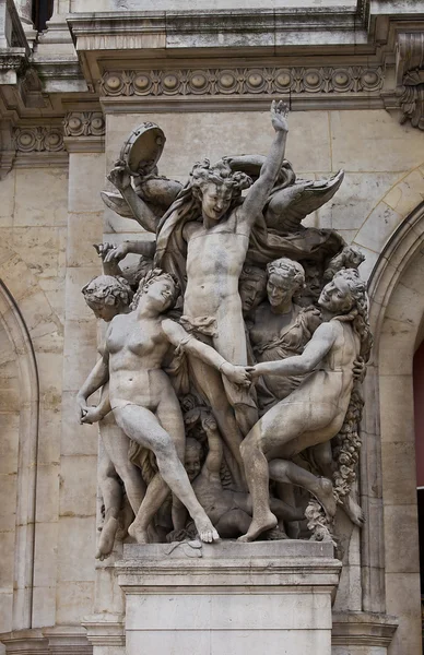 Sculpture Dance (1932) of Garnier Opera — Stock Photo, Image