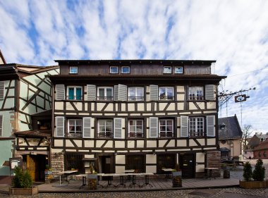 Tanner'ın evi (yaklaşık XVII c.). Strazburg (UNESCO tarafından)