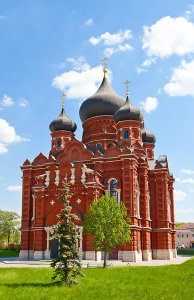 Kathedraal van de dormition (1902) in tula stad, Rusland — Stockfoto