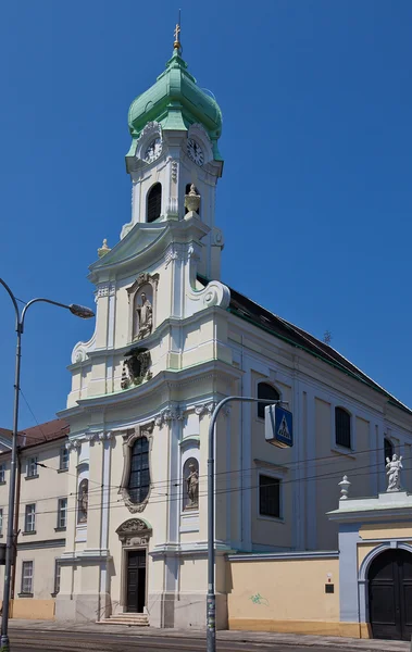 Kilise st. Elizabeth (1745). Bratislava, Slovakya — Stok fotoğraf