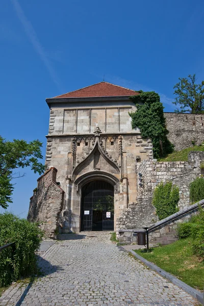 Sigismund Gate (XV c.) of Bratislava Castle — Stock Photo, Image