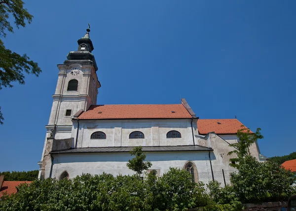 Kilise Kutsal haç (1772). Devin, Slovakya — Stok fotoğraf