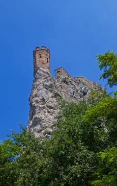 kızlık devin Kulesi castle. Bratislava, Slovakya