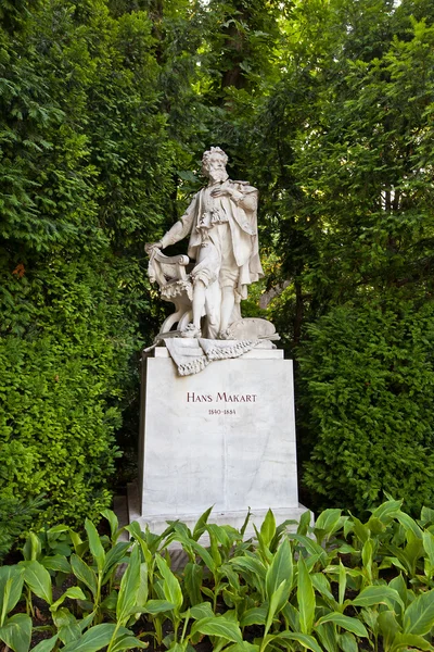 Anıt için ressam hans makart. Vienna, Avusturya — Stok fotoğraf