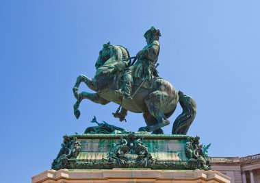 Anıt için prince eugene Savoy (1865). Vienna, Avusturya