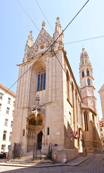 Maria na igreja Shore (1414). Viena, Áustria — Fotografia de Stock