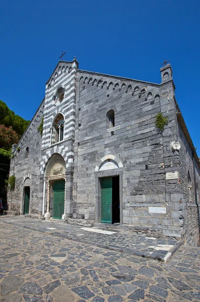 Igreja de São Lourenço (cerca de 1582). Portovenere, Itália — Fotografia de Stock
