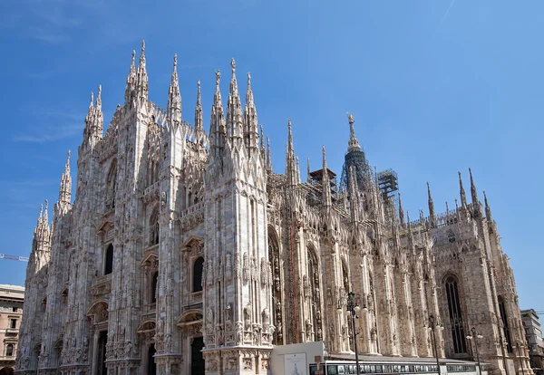 Milano Katedrali'ne (Duomo di Milano) — Stok fotoğraf