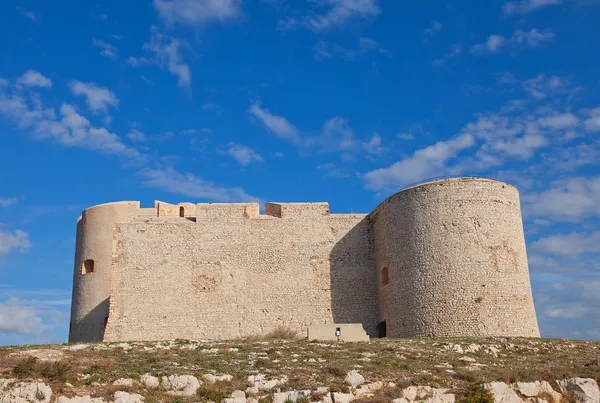 Jika benteng (sekitar tahun 1531). Marseilles, Perancis — Stok Foto