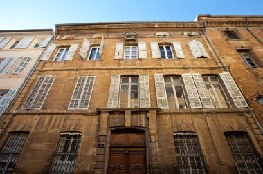 Hotel de barlet (yaklaşık XVIII c.). Aix-en-Provence, Fransa