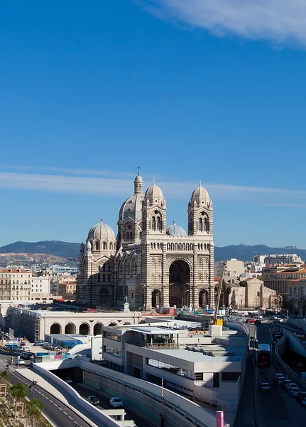 Marseilles Cathedral (XIX c.) — Stock Photo, Image