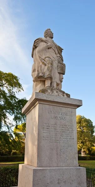 アルフォンス (1946 年) 記念碑ラマルティーヌ。マルセイユ公園ロンシャン — ストック写真
