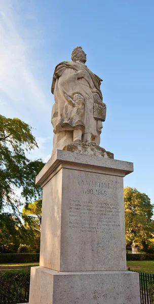 Monument (1946) till alphonse lamartine. parken longchamp, marseille — Stockfoto