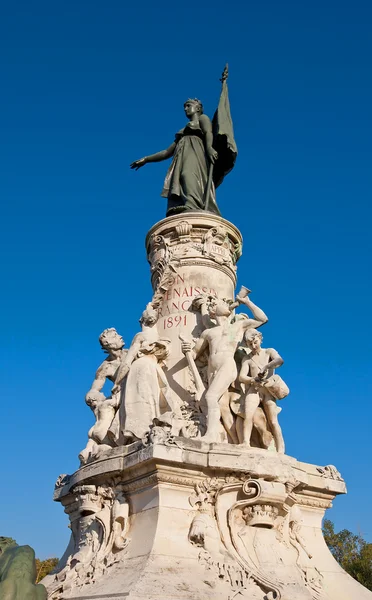 Anıt du centenaire (1891). Avignon, Fransa — Stok fotoğraf